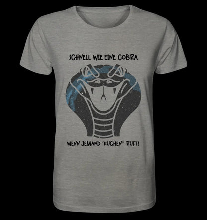 Echte Sternenkarte als Cobra + Text • Unisex Premium T-Shirt XS-5XL aus Bio-Baumwolle für Damen & Herren • Exklusivdesign • personalisiert