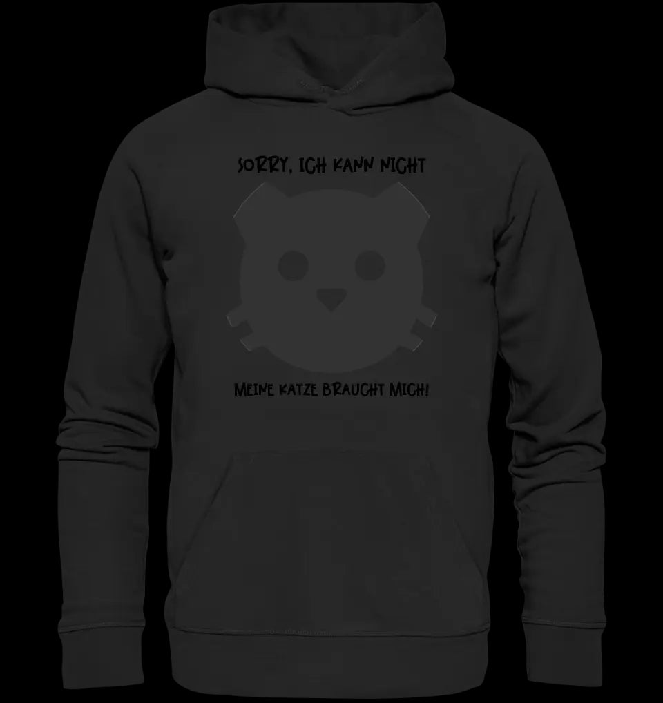 Echte Sternenkarte als Katze + Text • Unisex Premium Hoodie XS-5XL aus Bio-Baumwolle für Damen & Herren • Exklusivdesign • personalisiert