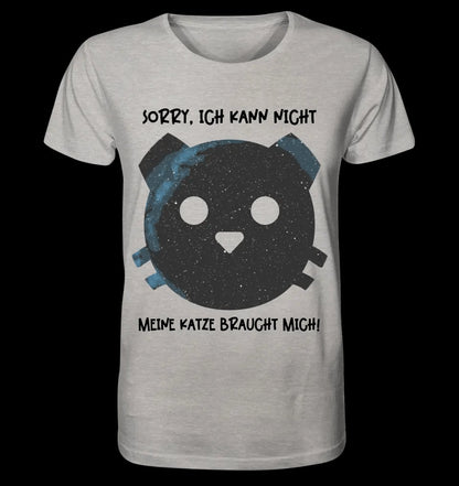 Echte Sternenkarte als Katze + Text • Unisex Premium T-Shirt XS-5XL aus Bio-Baumwolle für Damen & Herren • Exklusivdesign • personalisiert