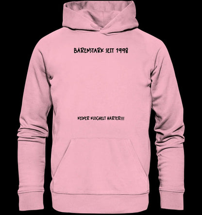 Echte Sternenkarte als Teddybär + Text • Unisex Premium Hoodie XS-5XL aus Bio-Baumwolle für Damen & Herren • Exklusivdesign • personalisiert