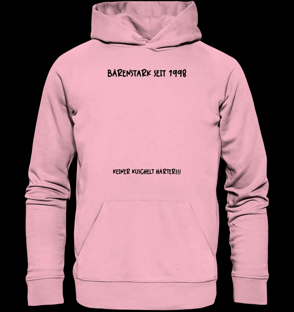 Echte Sternenkarte als Teddybär + Text • Unisex Premium Hoodie XS-5XL aus Bio-Baumwolle für Damen & Herren • Exklusivdesign • personalisiert