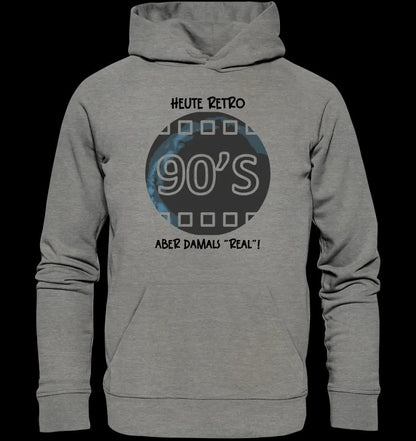 Echte Sternkarte 90s + Text • Unisex Premium Hoodie XS-5XL aus Bio-Baumwolle für Damen & Herren • Exklusivdesign • personalisiert