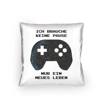 Echte Sternkarte als Controller + Text • Kissen 40x40 cm • personalisiert