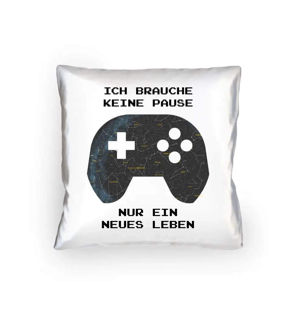 Echte Sternkarte als Controller + Text • Kissen 40x40 cm • personalisiert