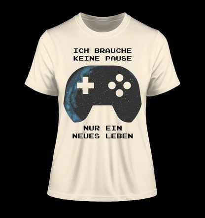 Echte Sternkarte als Controller + Text • Ladies Premium T-Shirt XS-2XL aus Bio-Baumwolle für Damen • Exklusivdesign • personalisiert