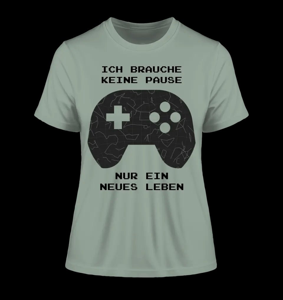 Echte Sternkarte als Controller + Text • Ladies Premium T-Shirt XS-2XL aus Bio-Baumwolle für Damen • Exklusivdesign • personalisiert