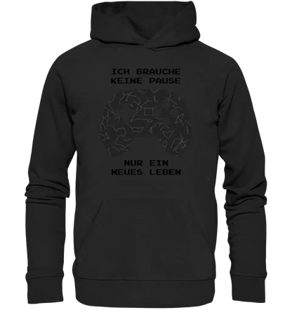 Echte Sternkarte als Controller + Text • Unisex Premium Hoodie XS-5XL aus Bio-Baumwolle für Damen & Herren • Exklusivdesign • personalisiert