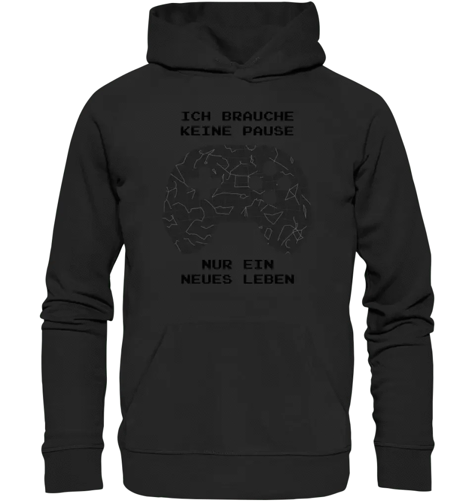 Echte Sternkarte als Controller + Text • Unisex Premium Hoodie XS-5XL aus Bio-Baumwolle für Damen & Herren • Exklusivdesign • personalisiert