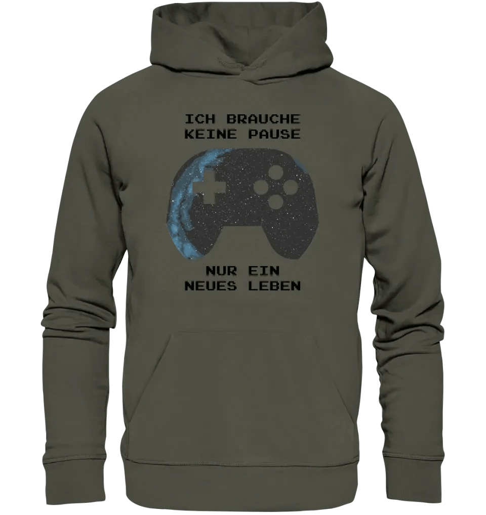 Echte Sternkarte als Controller + Text • Unisex Premium Hoodie XS-5XL aus Bio-Baumwolle für Damen & Herren • Exklusivdesign • personalisiert