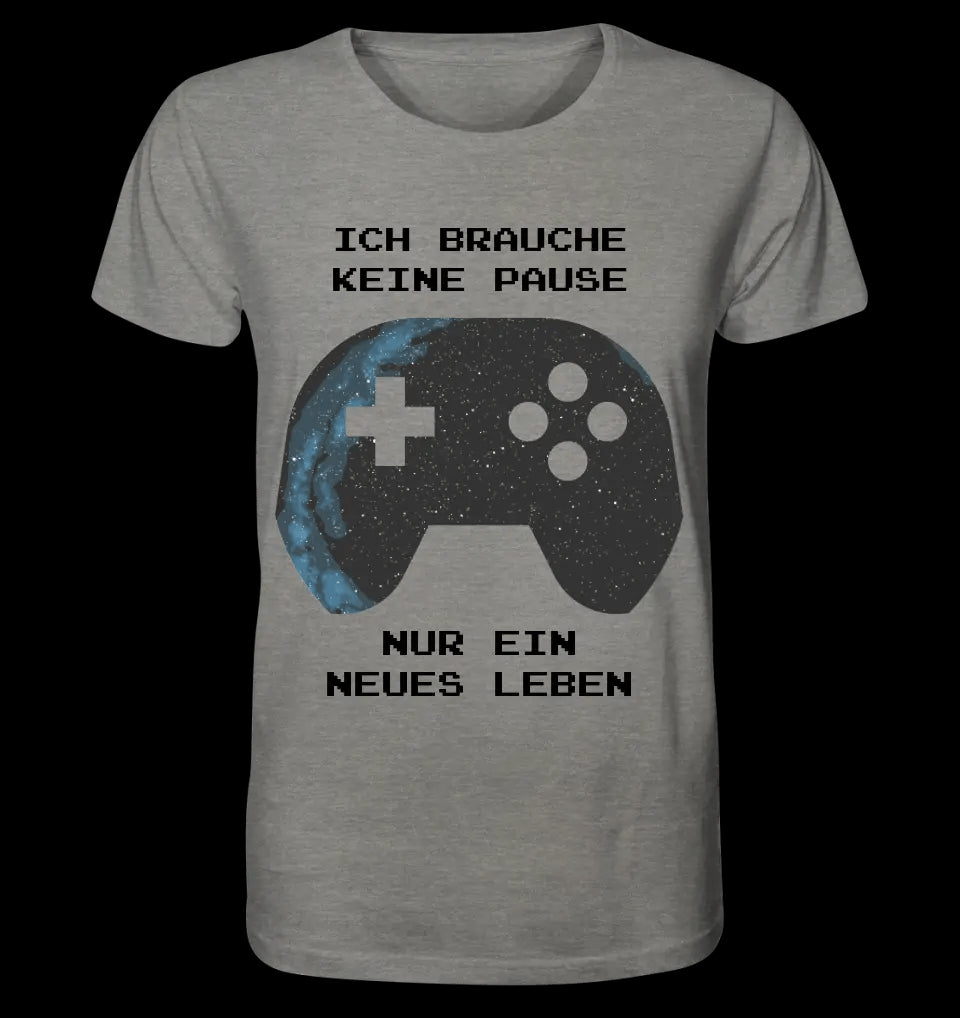 Echte Sternkarte als Controller + Text • Unisex Premium T-Shirt XS-5XL aus Bio-Baumwolle für Damen & Herren • Exklusivdesign • personalisiert