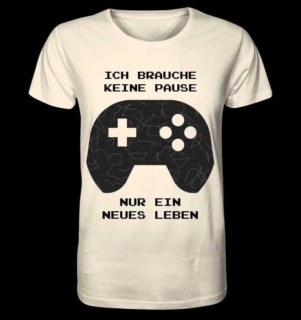 Echte Sternkarte als Controller + Text • Unisex Premium T-Shirt XS-5XL aus Bio-Baumwolle für Damen & Herren • Exklusivdesign • personalisiert