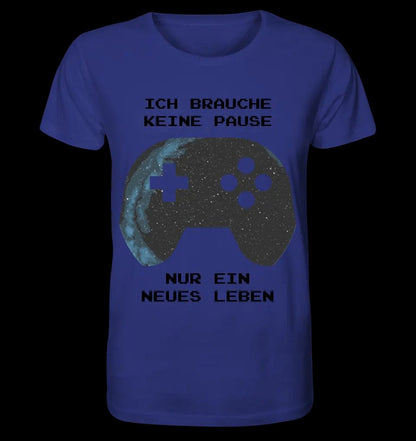 Echte Sternkarte als Controller + Text • Unisex Premium T-Shirt XS-5XL aus Bio-Baumwolle für Damen & Herren • Exklusivdesign • personalisiert