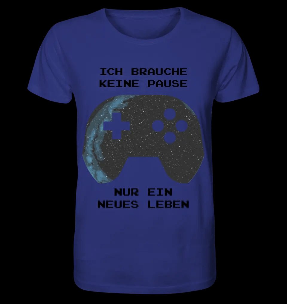 Echte Sternkarte als Controller + Text • Unisex Premium T-Shirt XS-5XL aus Bio-Baumwolle für Damen & Herren • Exklusivdesign • personalisiert