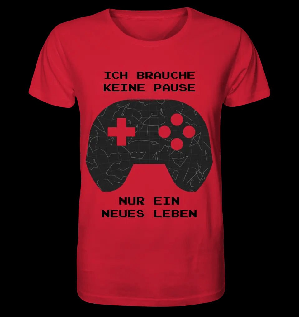 Echte Sternkarte als Controller + Text • Unisex Premium T-Shirt XS-5XL aus Bio-Baumwolle für Damen & Herren • Exklusivdesign • personalisiert