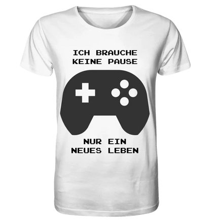 Echte Sternkarte als Controller + Text • Unisex Premium T-Shirt XS-5XL aus Bio-Baumwolle für Damen & Herren • Exklusivdesign • personalisiert