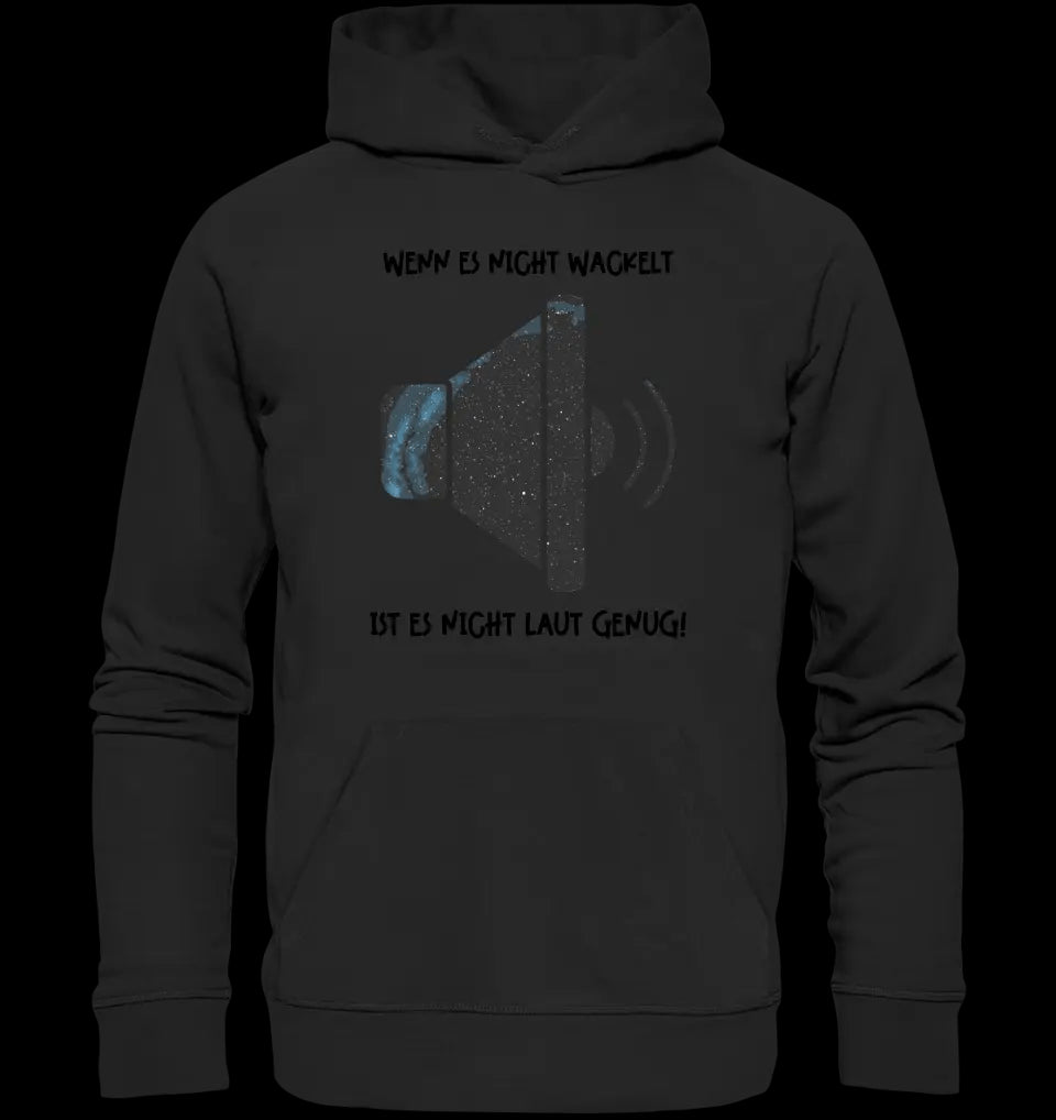 Echte Sternkarte als Lautsprecher + Text • Musik • Unisex Premium Hoodie XS-5XL aus Bio-Baumwolle für Damen & Herren • Exklusivdesign • personalisiert