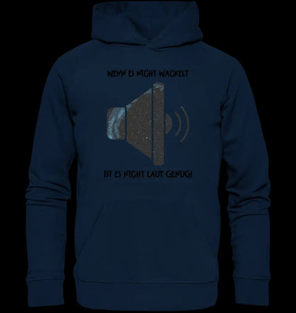 Echte Sternkarte als Lautsprecher + Text • Musik • Unisex Premium Hoodie XS-5XL aus Bio-Baumwolle für Damen & Herren • Exklusivdesign • personalisiert