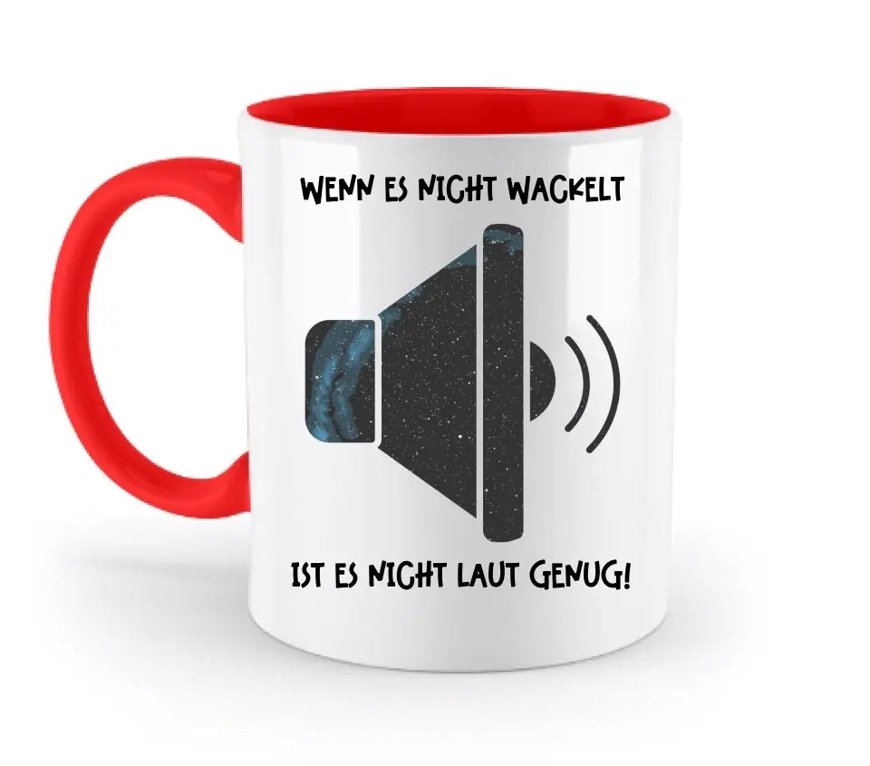 Echte Sternkarte als Lautsprecher + Text • Musik • zweifarbige Tasse • Exklusivdesign • personalisiert