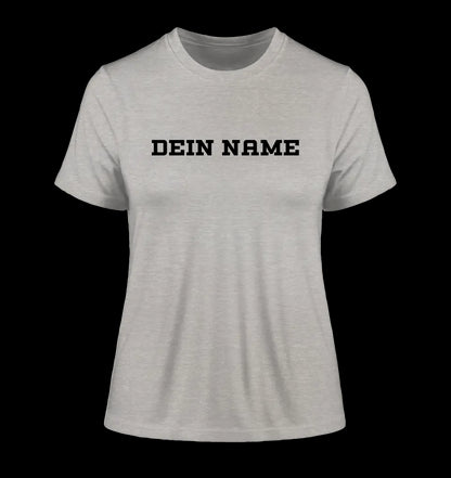 Einfacher Name • Ladies Premium T-Shirt XS-2XL aus Bio-Baumwolle für Damen • Exklusivdesign • personalisiert