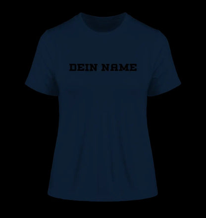 Einfacher Name • Ladies Premium T-Shirt XS-2XL aus Bio-Baumwolle für Damen • Exklusivdesign • personalisiert