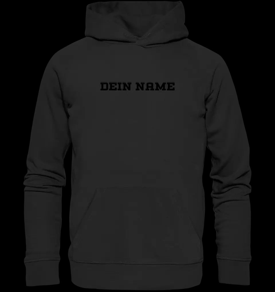 Einfacher Name • Unisex Premium Hoodie XS-5XL aus Bio-Baumwolle für Damen & Herren • Exklusivdesign • personalisiert