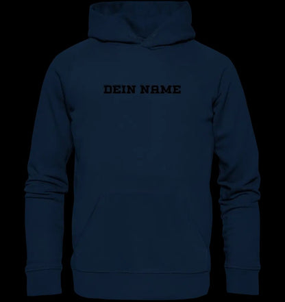 Einfacher Name • Unisex Premium Hoodie XS-5XL aus Bio-Baumwolle für Damen & Herren • Exklusivdesign • personalisiert