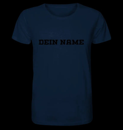 Einfacher Name • Unisex Premium T-Shirt XS-5XL aus Bio-Baumwolle für Damen & Herren • Exklusivdesign • personalisiert