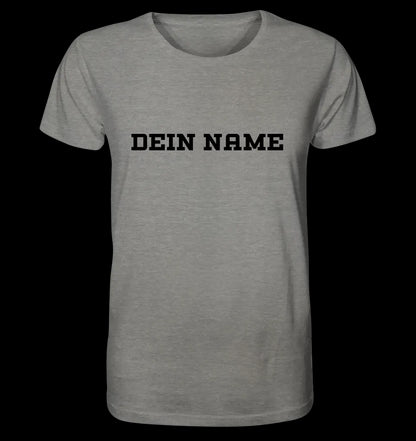 Einfacher Name • Unisex Premium T-Shirt XS-5XL aus Bio-Baumwolle für Damen & Herren • Exklusivdesign • personalisiert