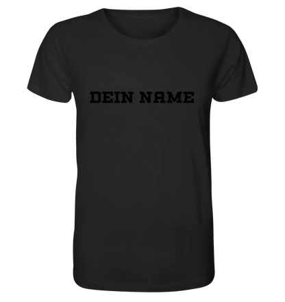 Einfacher Name • Unisex Premium T-Shirt XS-5XL aus Bio-Baumwolle für Damen & Herren • Exklusivdesign • personalisiert