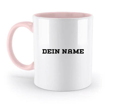 Einfacher Name • zweifarbige Tasse • Exklusivdesign • personalisiert