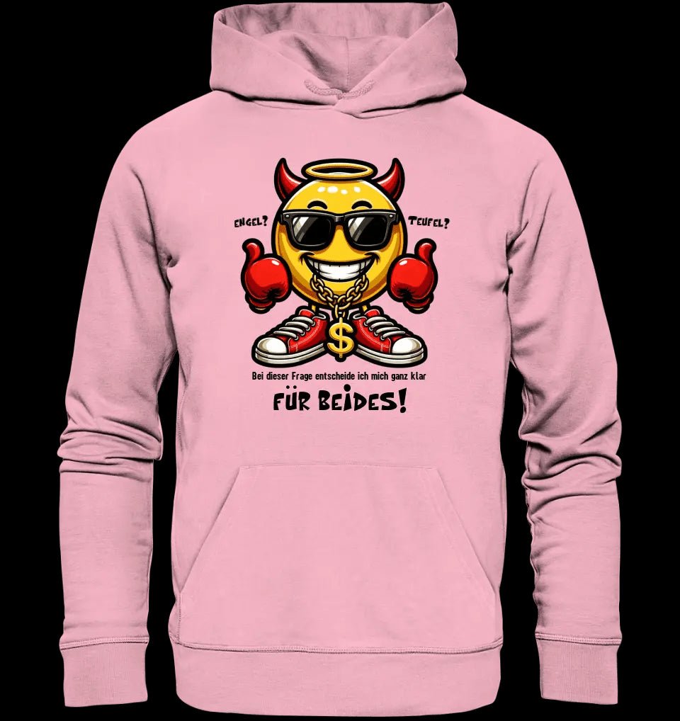 Engel? Teufel? Beides! • Unisex Premium Hoodie XS-5XL aus Bio-Baumwolle für Damen & Herren • Exklusivdesign • personalisiert