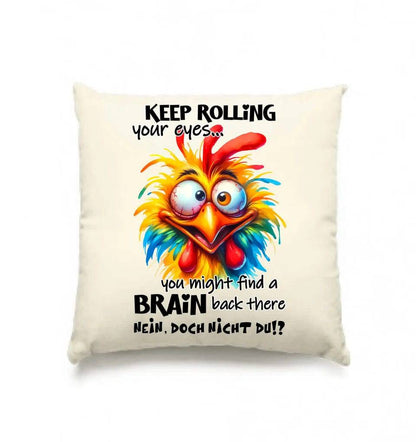 Find a brain!? • Kissen 40x40 cm • Exklusivdesign • personalisiert