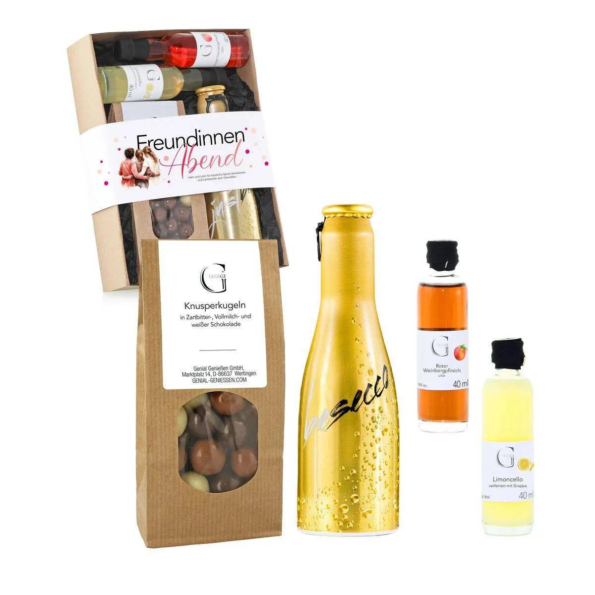 Freundinnen Abend S- Geschenkset • Geschenkbox • Geschenkidee