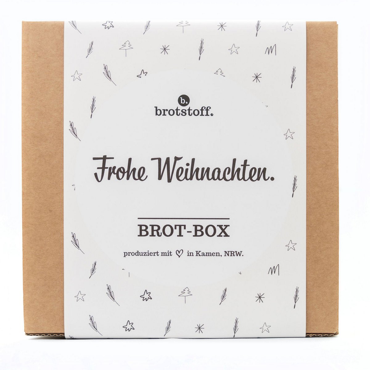 Frohe Weihnachten Brot-Box Probierset