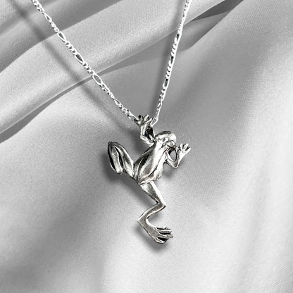 Frosch 925 Sterling Silber Kette - K925-63