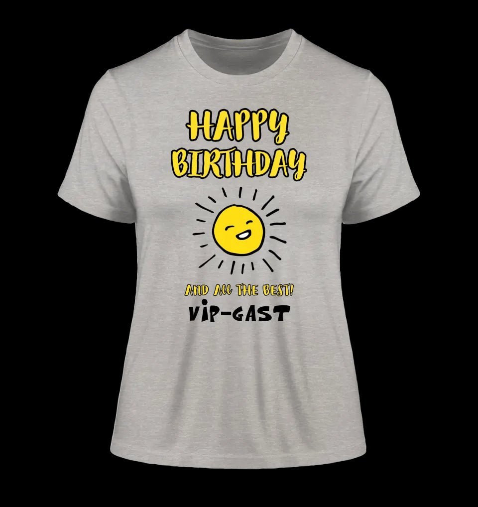 Geburtstag Design 2 • Ladies Premium T-Shirt XS-2XL aus Bio-Baumwolle für Damen • Exklusivdesign • personalisiert