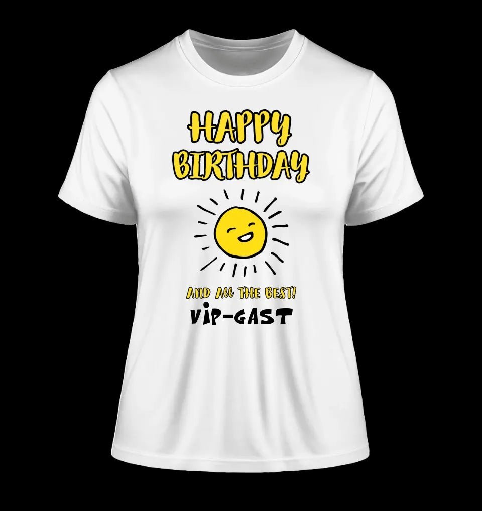 Geburtstag Design 2 • Ladies Premium T-Shirt XS-2XL aus Bio-Baumwolle für Damen • Exklusivdesign • personalisiert