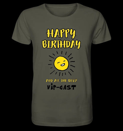 Geburtstag Design 2 • Unisex Premium T-Shirt XS-5XL aus Bio-Baumwolle für Damen & Herren • Exklusivdesign • personalisiert