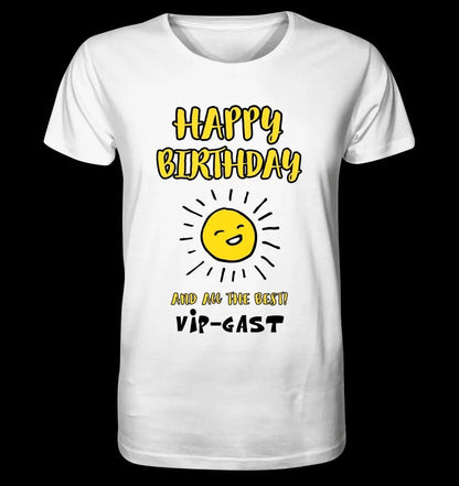 Geburtstag Design 2 • Unisex Premium T-Shirt XS-5XL aus Bio-Baumwolle für Damen & Herren • Exklusivdesign • personalisiert