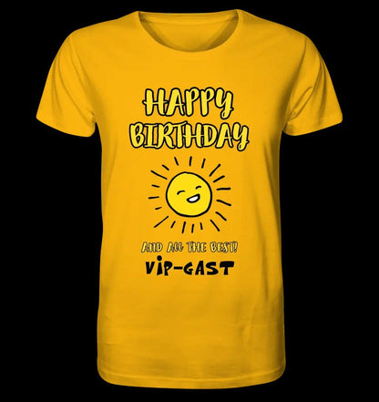 Geburtstag Design 2 • Unisex Premium T-Shirt XS-5XL aus Bio-Baumwolle für Damen & Herren • Exklusivdesign • personalisiert