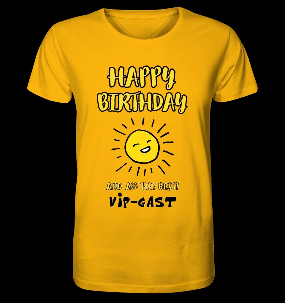 Geburtstag Design 2 • Unisex Premium T-Shirt XS-5XL aus Bio-Baumwolle für Damen & Herren • Exklusivdesign • personalisiert