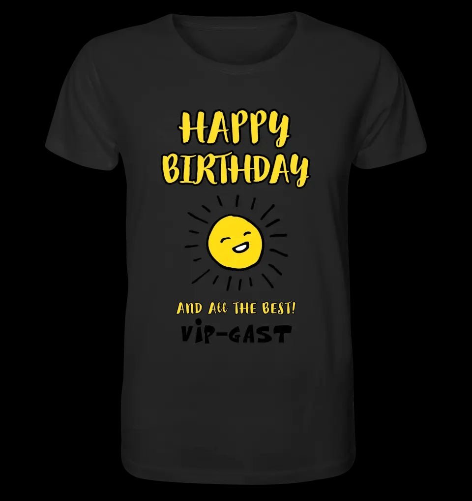 Geburtstag Design 2 • Unisex Premium T-Shirt XS-5XL aus Bio-Baumwolle für Damen & Herren • Exklusivdesign • personalisiert