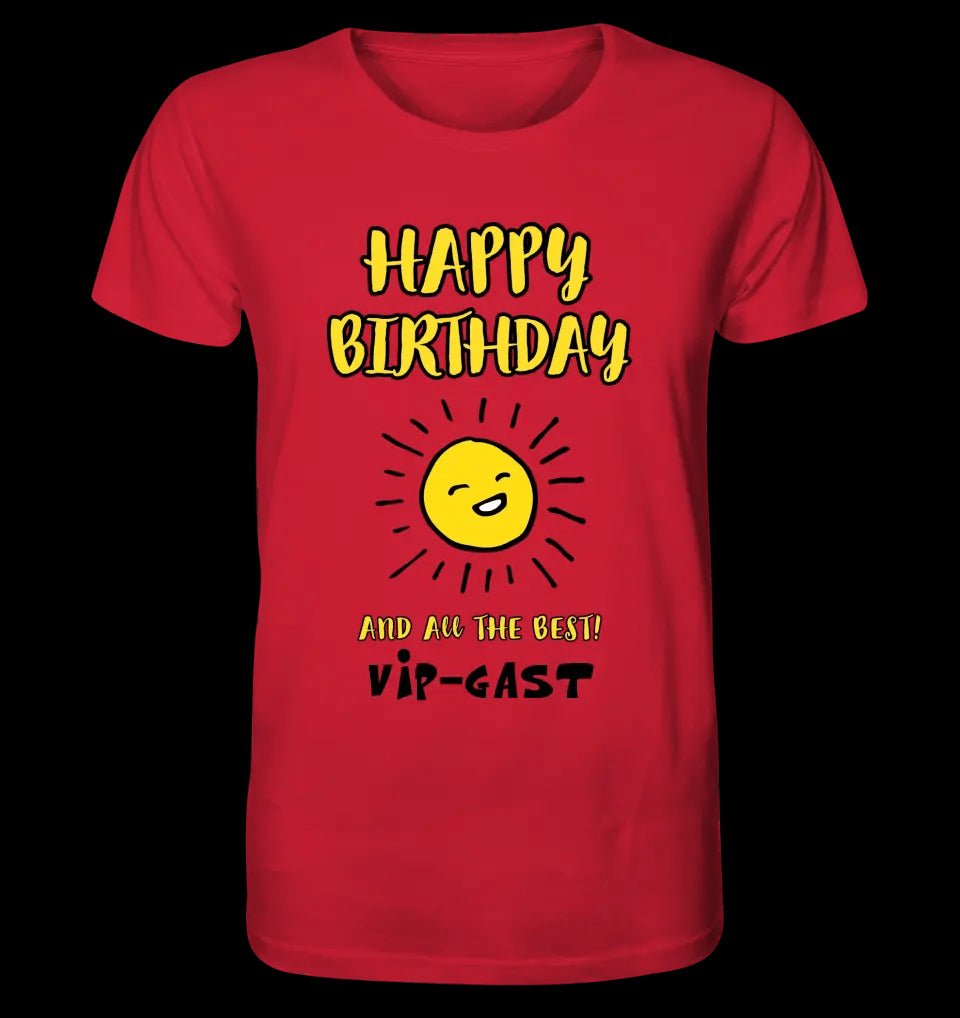 Geburtstag Design 2 • Unisex Premium T-Shirt XS-5XL aus Bio-Baumwolle für Damen & Herren • Exklusivdesign • personalisiert