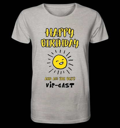 Geburtstag Design 2 • Unisex Premium T-Shirt XS-5XL aus Bio-Baumwolle für Damen & Herren • Exklusivdesign • personalisiert