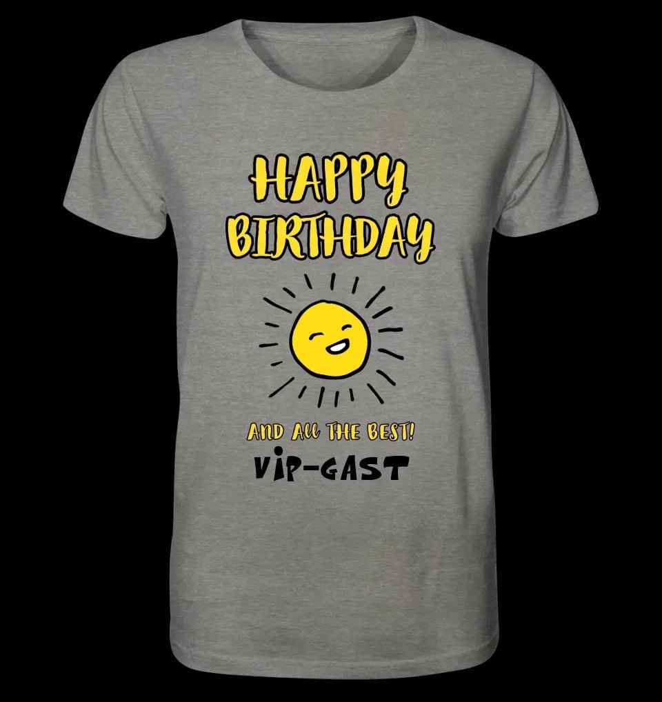 Geburtstag Design 2 • Unisex Premium T-Shirt XS-5XL aus Bio-Baumwolle für Damen & Herren • Exklusivdesign • personalisiert