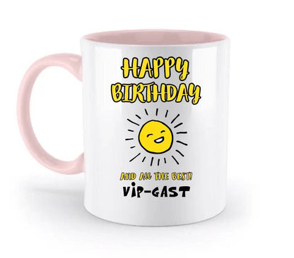 Geburtstag Design 2 • zweifarbige Tasse • Exklusivdesign • personalisiert