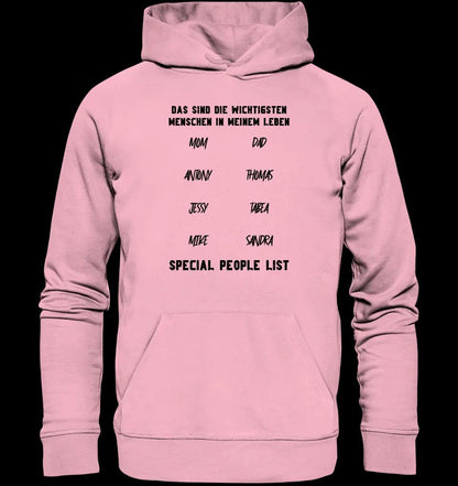 Gestalte den Text - Unisex Premium Hoodie XS-5XL aus Bio-Baumwolle für Damen & Herren