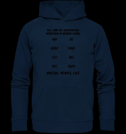 Gestalte den Text - Unisex Premium Hoodie XS-5XL aus Bio-Baumwolle für Damen & Herren