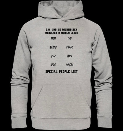 Gestalte den Text - Unisex Premium Hoodie XS-5XL aus Bio-Baumwolle für Damen & Herren