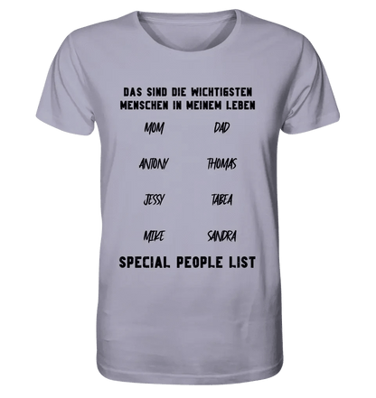 Gestalte den Text • Unisex Premium T-Shirt XS-5XL aus Bio-Baumwolle für Damen & Herren • Exklusivdesign • personalisiert